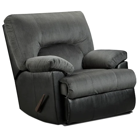 Contemporary Rocker Recliner